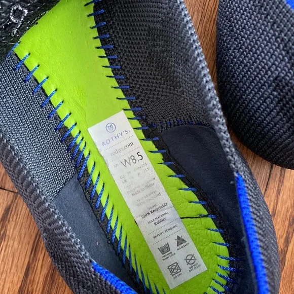 Black Camo Rothy’s Pointed Flats - Picture 3 of 3